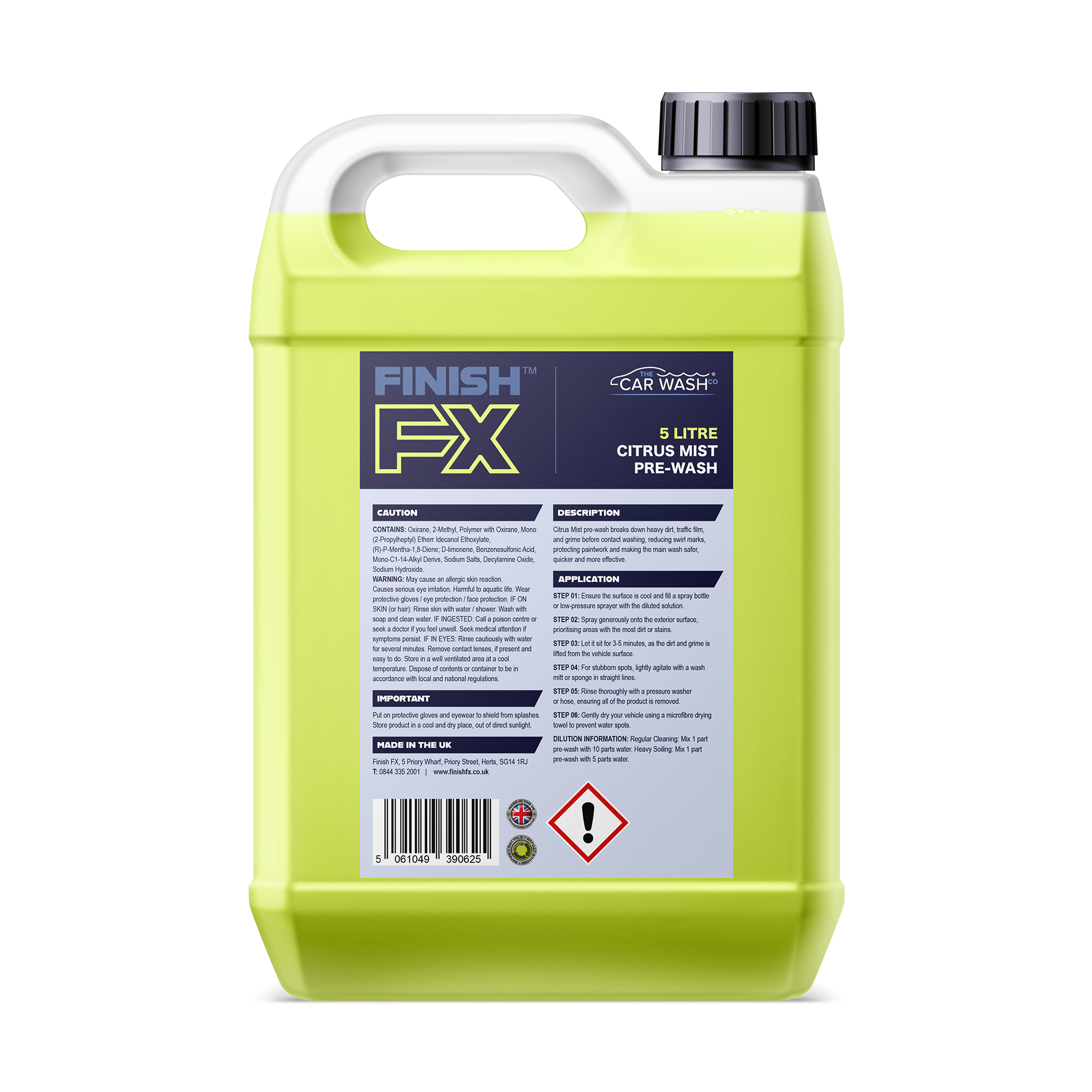 Citrus Mist Pre-Wash